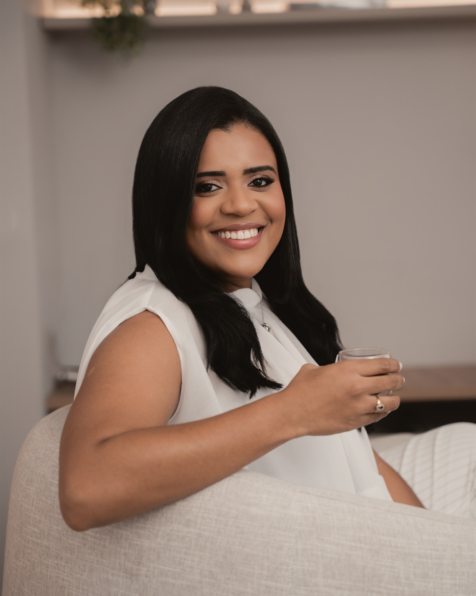 Fernanda Geamonond Melo em atendimento